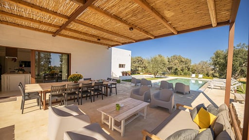 Villa Perla del Mare Terrasse/Veranda