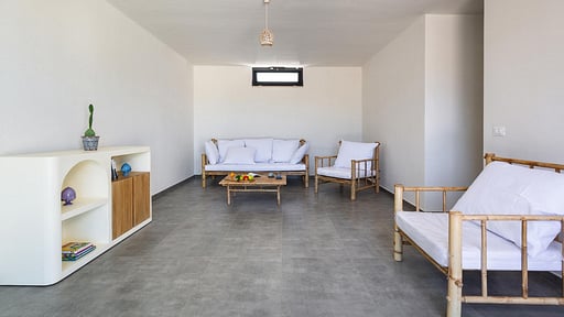 Villa Perlaianca Woonkamer