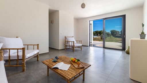 Villa Perlaianca Woonkamer