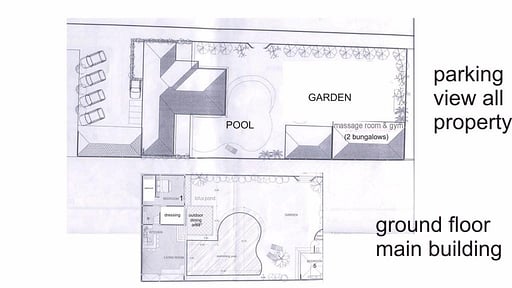 Villa Phinisi Floor plan