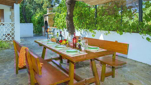 Villa Pi Tort Dining area