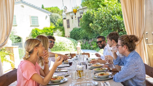 Villa Piccina Zona pranzo