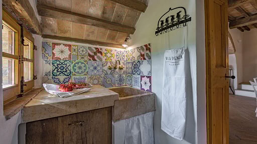 Villa Pienza Kitchen