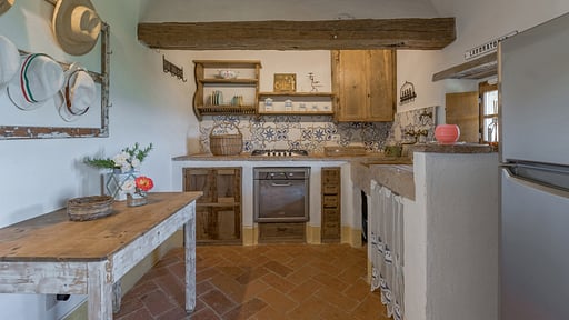 Villa Pienza Kitchen