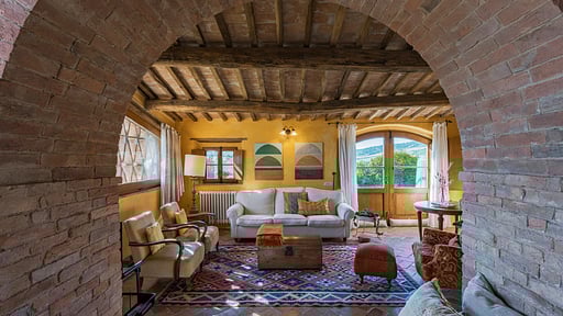 Villa Pienza Living room