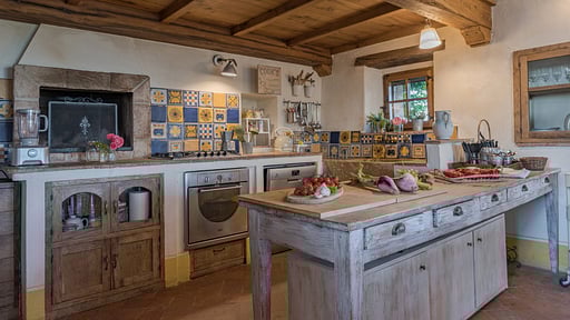 Villa Pienza Kitchen