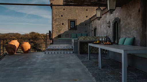 Villa Pietralava Terrace/Veranda