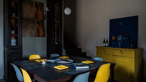 Villa Pietralava Dining area