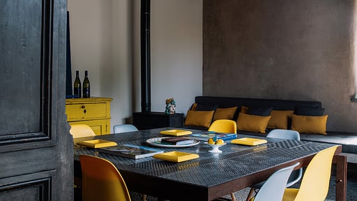 Villa Pietralava Dining area