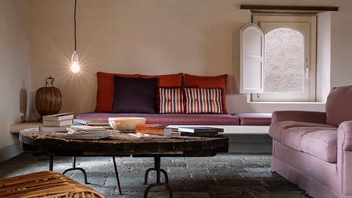 Villa Pietralava Living room