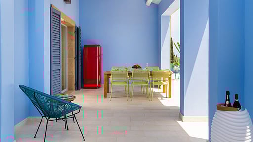 Villa Pigna Blue Terrace/Veranda