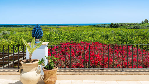 Villa Pigna Blue Drone pictures