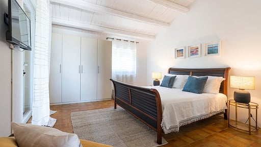 Villa Pigna Blue Bedroom 2
