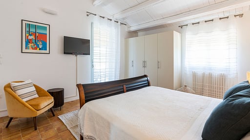 Villa Pigna Blue Bedroom 2