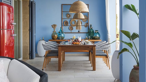 Villa Pigna Blue Salle à manger