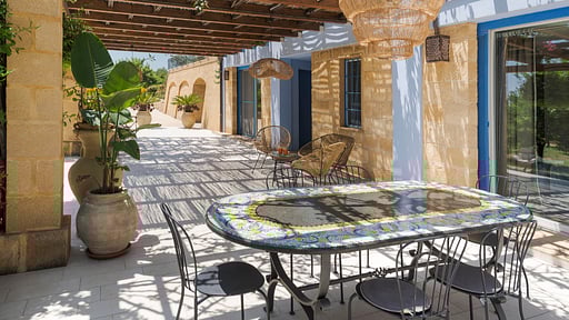 Villa Pigna Blue Terrasse