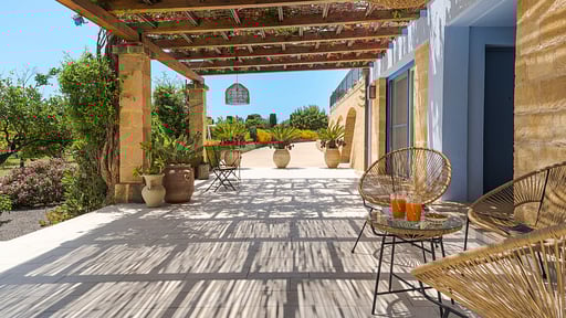 Villa Pigna Blue Terrasse