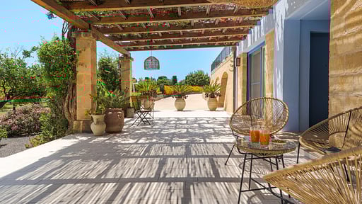 Villa Pigna Blue Terrasse