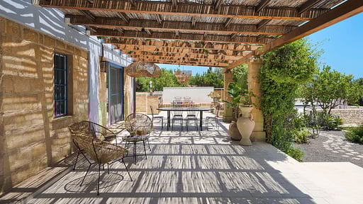 Villa Pigna Blue Terrasse