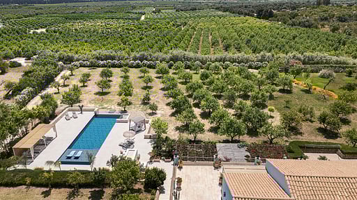 Villa Pigna Blue Photos aériennes