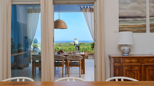 Villa Pigna Blue Salle à manger