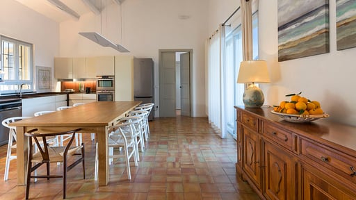 Villa Pigna Blue Salle à manger