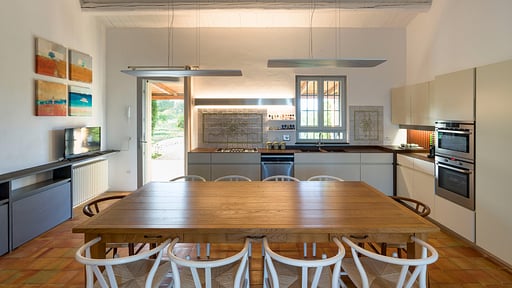 Villa Pigna Blue Salle à manger