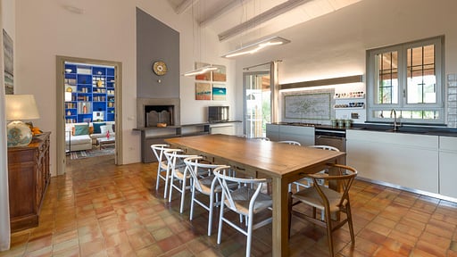 Villa Pigna Blue Salle à manger