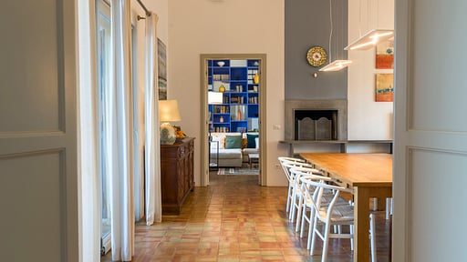 Villa Pigna Blue Salle à manger