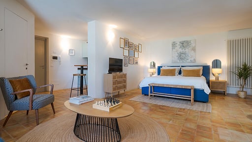 Villa Pigna Blue Chambre 3