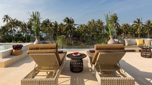 Villa Pina Colada Rooftop lounge