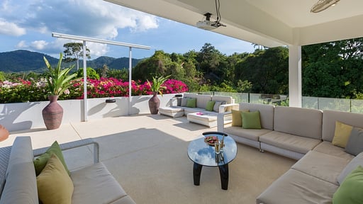 Villa Pina Colada Rooftop lounge