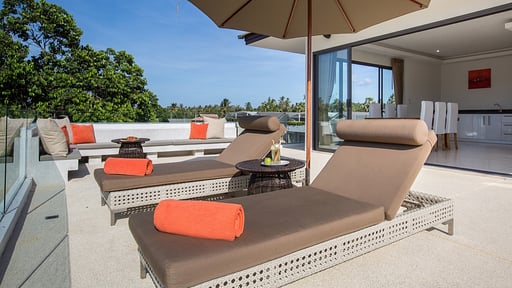 Villa Pina Colada Rooftop lounge