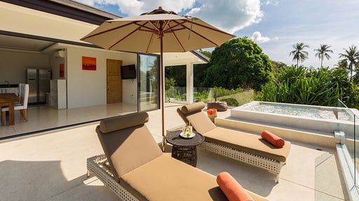 Villa Pina Colada Rooftop lounge