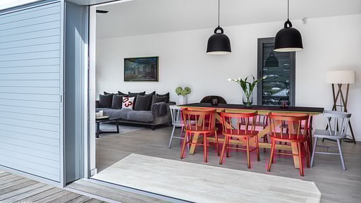 Villa Pink Flamingo Dining area