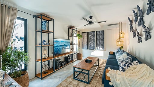 Villa Pintu Biru Media room