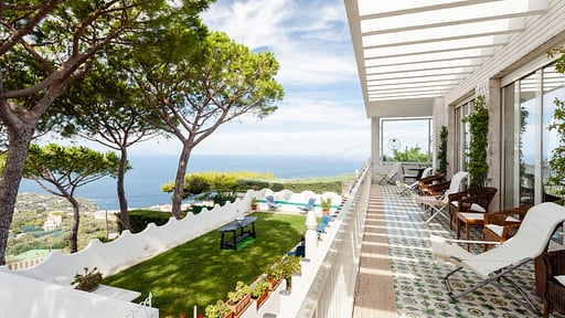 Villa Pizzo Terrasse