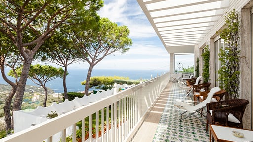 Villa Pizzo Terrasse