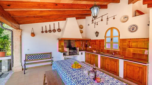 Villa Placeta Dining area