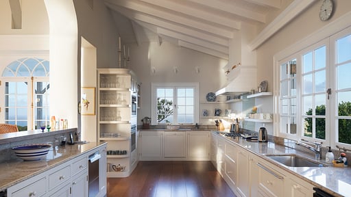 Villa Plumbago Kitchen