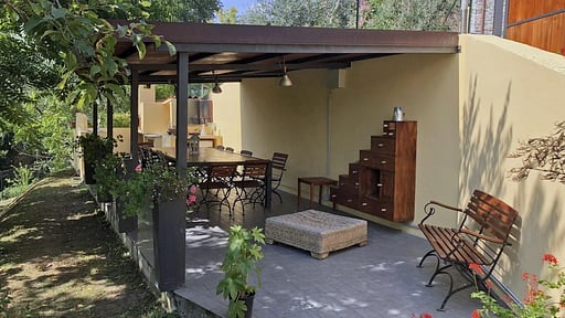 Villa Podere Dei Poeti Terrace/Veranda