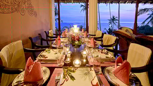 Villa Pointe Sud Zona pranzo