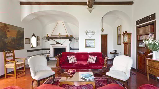 Villa Poletti Wohnbereich