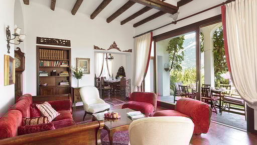 Villa Poletti Wohnbereich