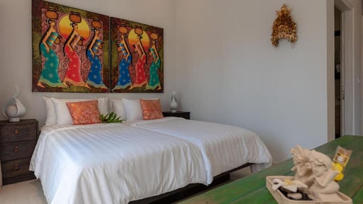 Villa Pondok Maica Schlafzimmer 1