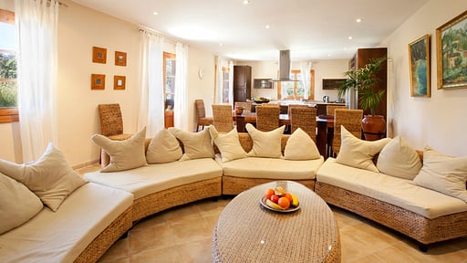 Villa Pontarro Pollensa Living room
