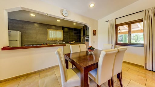 Villa Pontarro Eethoek