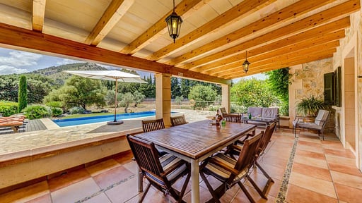 Villa Pontarro Eethoek