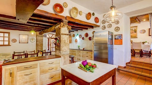 Villa Pontico Aina Kitchen