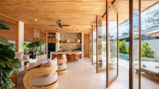 Villa Poppy Uluwatu Living room